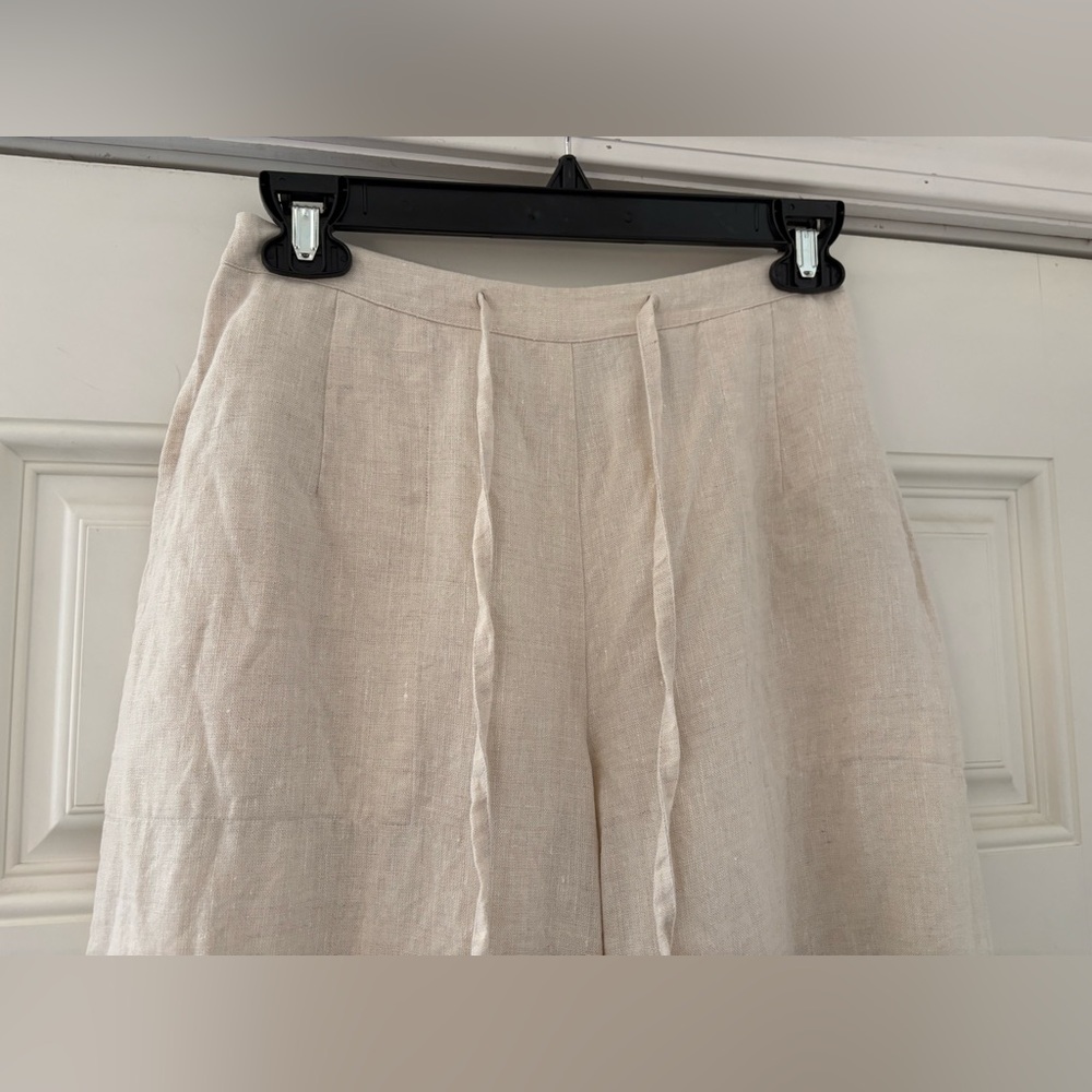 Women’s Linen Drawstring Pants - Picture 2 of 9